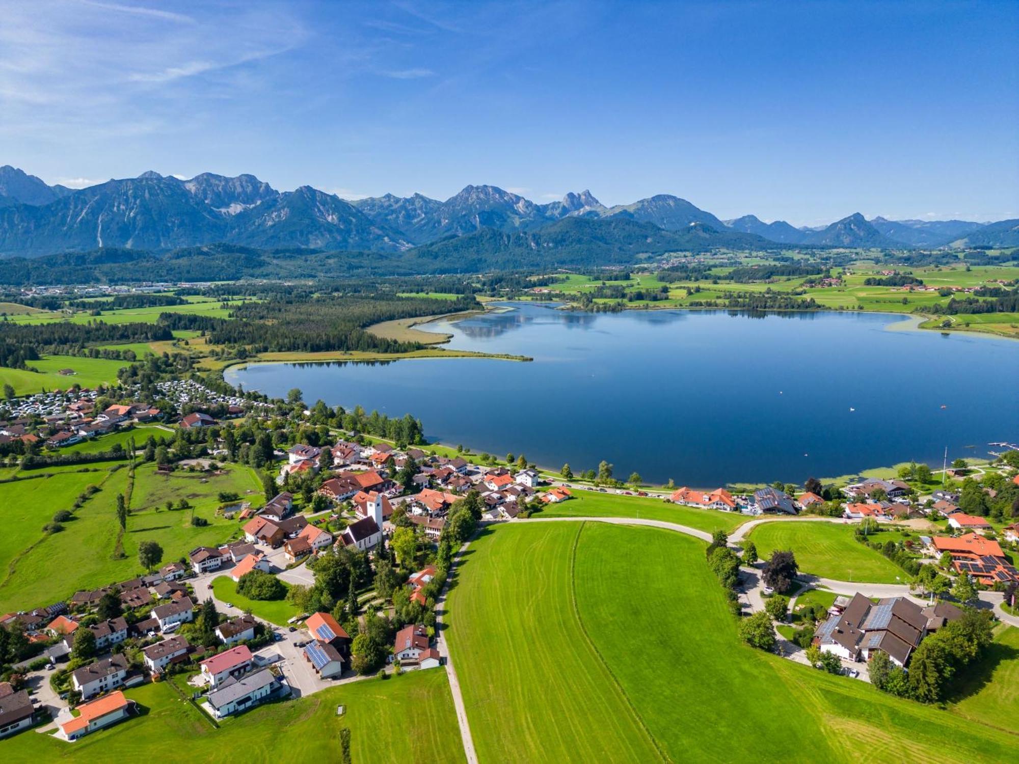 Panoramablick Füssen